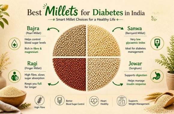 🩺 Best Millets for Diabetes in India