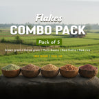 Green Gram, Horse Gram, Moth Beans, Red Matta, Red Rice - Flakes