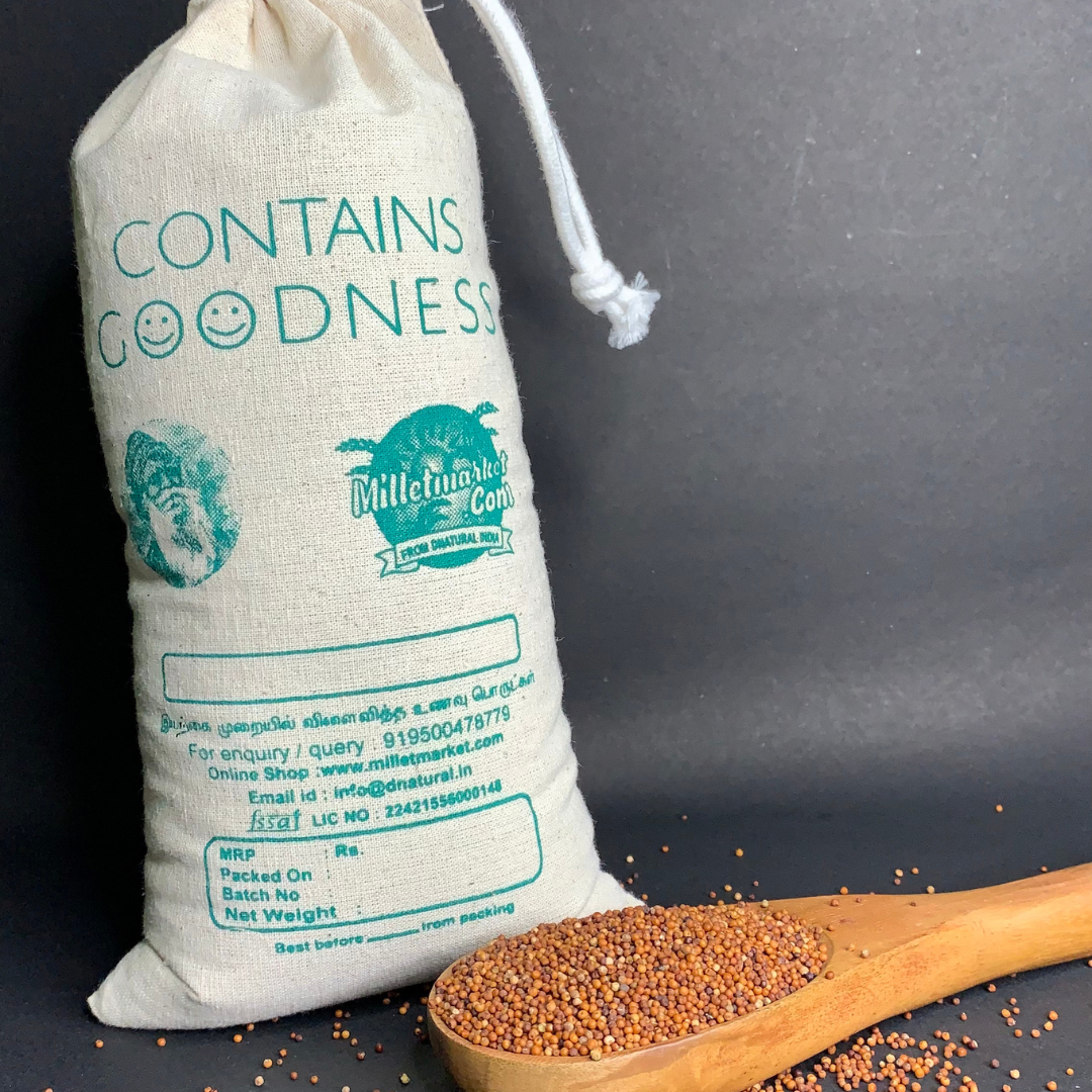 Ragi (Finger Millet) (Nachni) (Panji pullu) (Ragula) (Ragi)