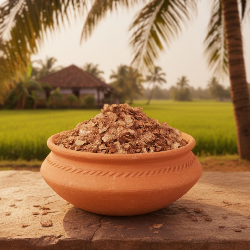 Ragi, Kambu, White Cholam, Red Cholam, Wheat - Flakes