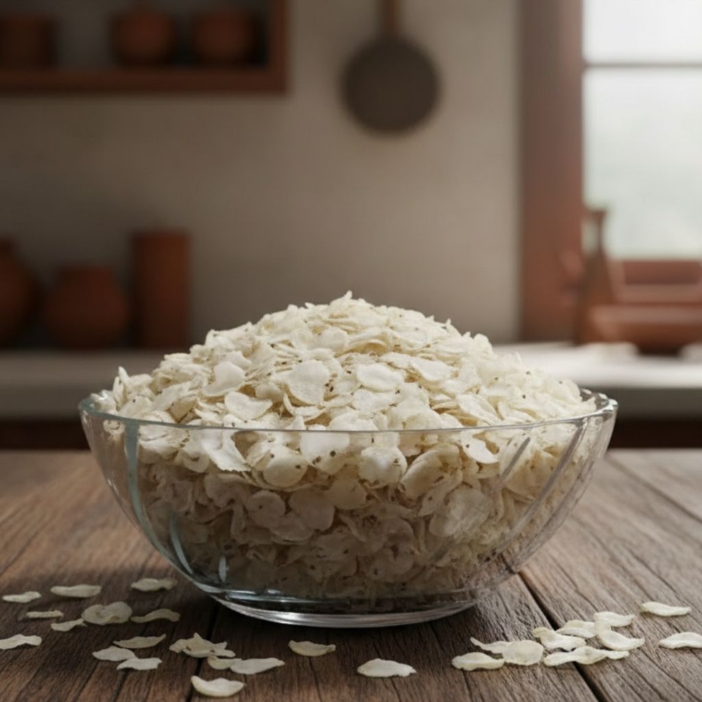 Ragi, Kambu, White Cholam, Red Cholam, Wheat - Flakes