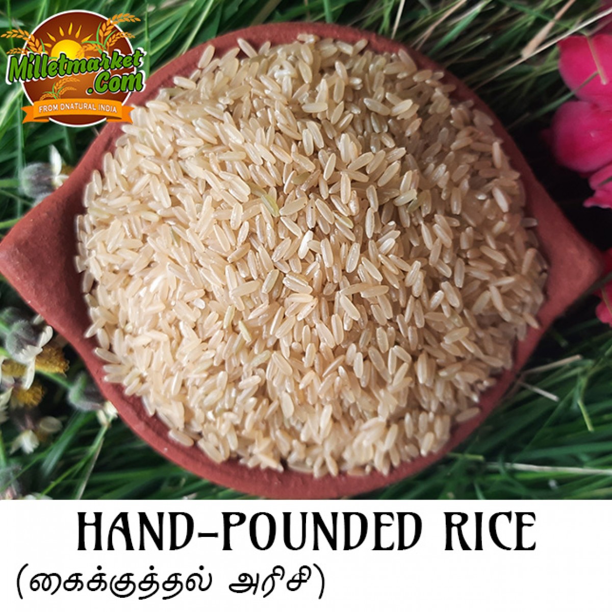 Hand-Pounded Rice